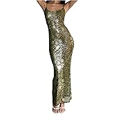 RoseSeek Women's Snake Print Cami Dress Slim Fit Maxi Dress Summer Dress Y2k Outfits