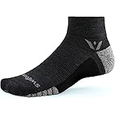 Swiftwick - FLITE XT TRAIL Quarter Crew Trail Running and Hiking Socks