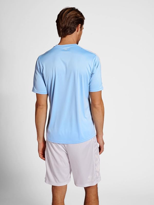 Herren Hmlcore Xk Poly Jersey S/S T-Shirt, Blau, M EU