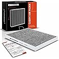 A-Premium Cabin Air Filter with Activated Carbon Compatible with Ford EcoSport 2018-2022, Fiesta 2011-2019, 1.0L 1.6L 2.0L, Replace# BE8Z19N619A