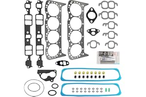 KAC Engine Cylinder Head Gasket Kit Fit for C1500/C2500/C3500/K1500/K2500/K3500 1988-1995 5.7L, R10/V10/V20/R1500/V1500/V2500 1987 5.7L Gasket OEM HS 7733 PT-15