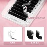 FADLASH Triple Layer Easy Fan Lashes 0.05mm D Curl 14-18mm Mixed Tray view 7