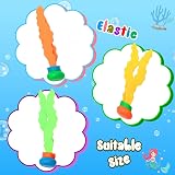 COSORO 3Pcs Diving Seagrass Toys Pool Sinking Toys for Kids 7-12 view 4