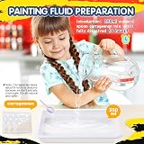 Coodoo Water Marbling Paint Kit for Kids 6+ Arts & Crafts Set view 2