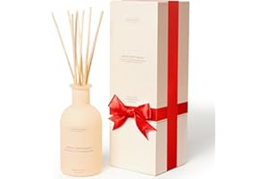 Benevolence LA Reed Diffuser for Home | Eucalyptus, Fig & Sandalwood | Elegant Home & Bathroom Decor | Fragrance Diffuser with Sticks for Bathroom - Malibu Sands Collection
