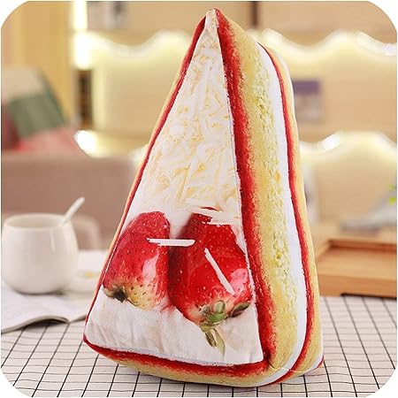 Amazon 1ピースぬいぐるみ3dシミュレーション食品形状ぬいぐるみ枕クリエイティブケーキ コーヒービールソファクッションぬいぐるみ子供の誕生日プレゼント ケーキ ぬいぐるみ おもちゃ