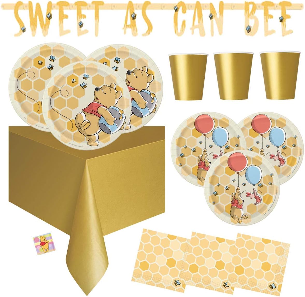 winnie the pooh baby shower decorations party city