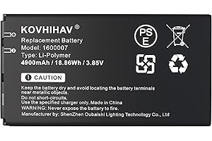 40123134 4900mAh Battery Compatible with Inseego 5G Mifi M2000 5G Mifi M2100 M3000 M3100 M3000B MiFi X Pro 5G M3200 40123133 