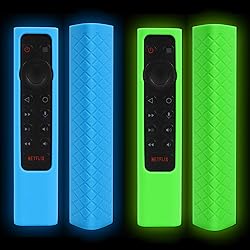 2-Pack AKWOX Protective Remote Cover Case for