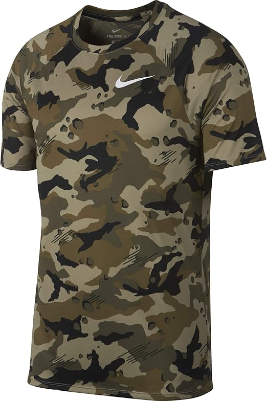 nike men's dry legend camo long sleeve tee