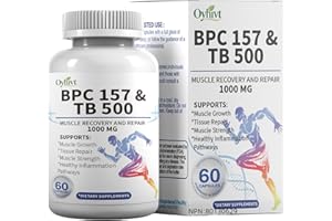 BPC-157 and TB 500 Capsules, supports muscle growth, tissue repair, strength,BPC-157 and TB 500for Muscle and Workout Recover