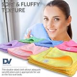 DualVertex 30 Microfibre Face Cloths 15x15cm Reusable Makeup Remover Wipes view 4