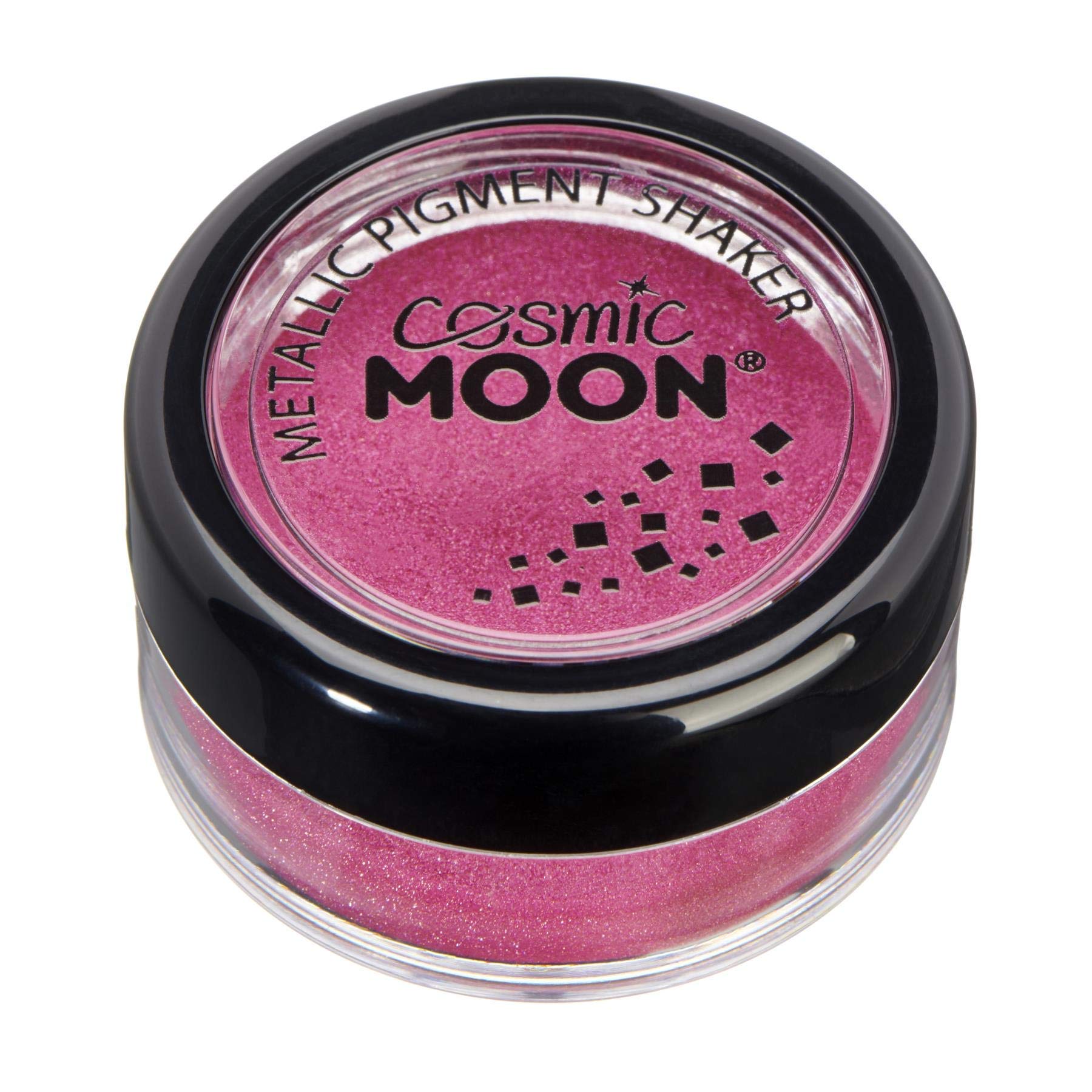 Matte Metallic Pigment Loose Face Powder | Pink | Cosmic Moon | Cosmetic Pearlescent Powder | Eye Shadow, Makeup for Face, Eyes & Body