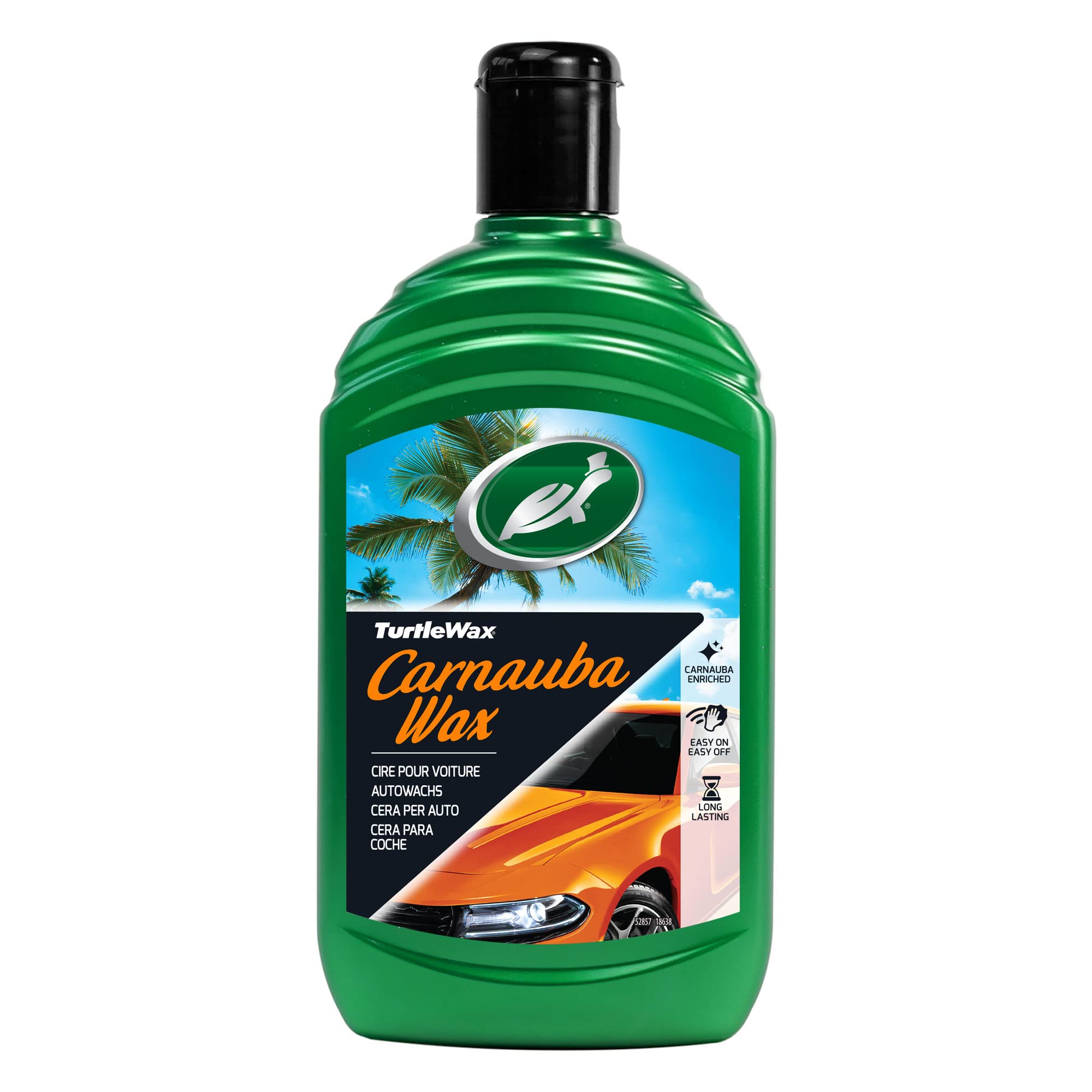Turtle Wax 51780 Carnauba Liquid Car Wax 500ml