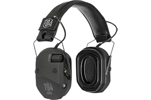 704 Gear Fader | Active Electronic Ear Pros for Shooting | Omnidirectional Microphones | With CO-Z Gel Ear Pads