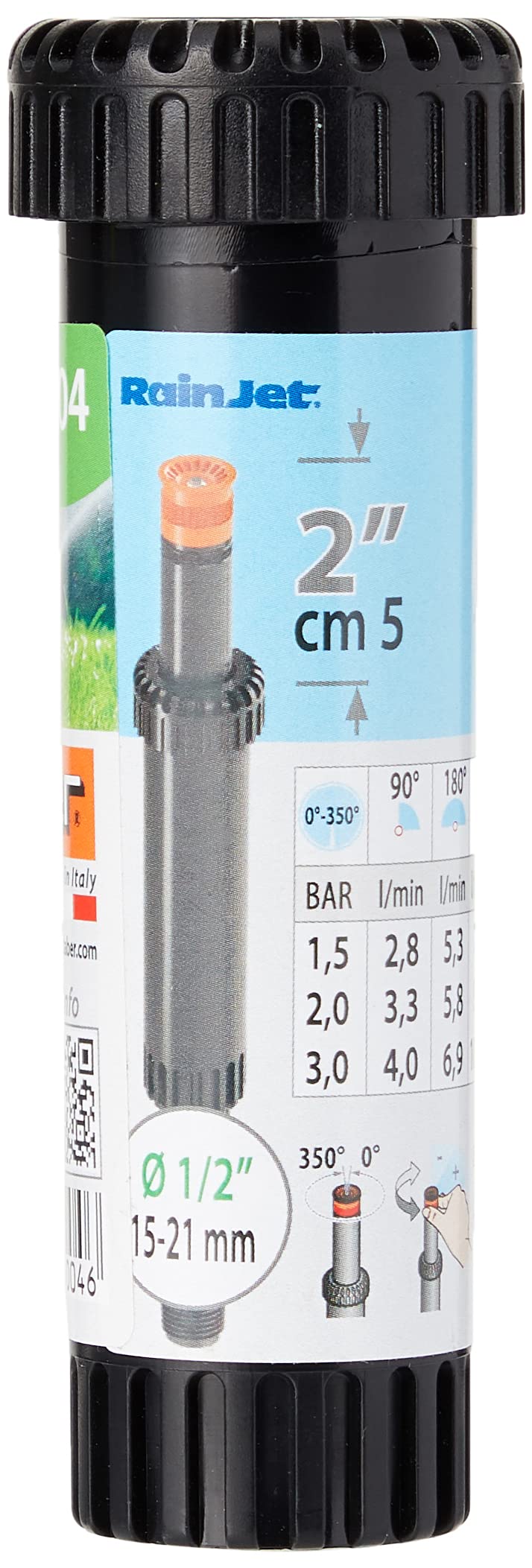 Claber 90004 Pop-Up Sprinklers 0 – 350