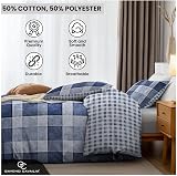 GC GAVENO CAVAILIA Single Duvet Cover Set Reversible Polycotton Blue view 3