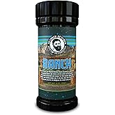 Bearded Butchers Ranch Blend Seasoning, 9 oz Shaker – Creamy Buttermilk Ranch Flavor for Chicken Wings, Dips, Fries, Pizza & More – No MSG, Gluten-Free, Family Size, Ideal for Everyday Use