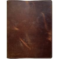 Hiram B5 Leather Notebook Cover, B5 Genuine Leather Journal Cover