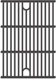 Tepro Universal Gusseisen Grillrost 2-er Set auch passend für tepro 'Wellington' 3135, Ontario' 3135H und 'Calverton' 3147, Größe: 40.8 x 29.1 x 0.5 cm, schwarz, 8588