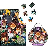 Nifyto Forest Photo Jigsaw Puzzles 56pieces for Kids Age 3-5/4-8,Table Game for Kids, Montessori Puzzles for preschoolers Tod