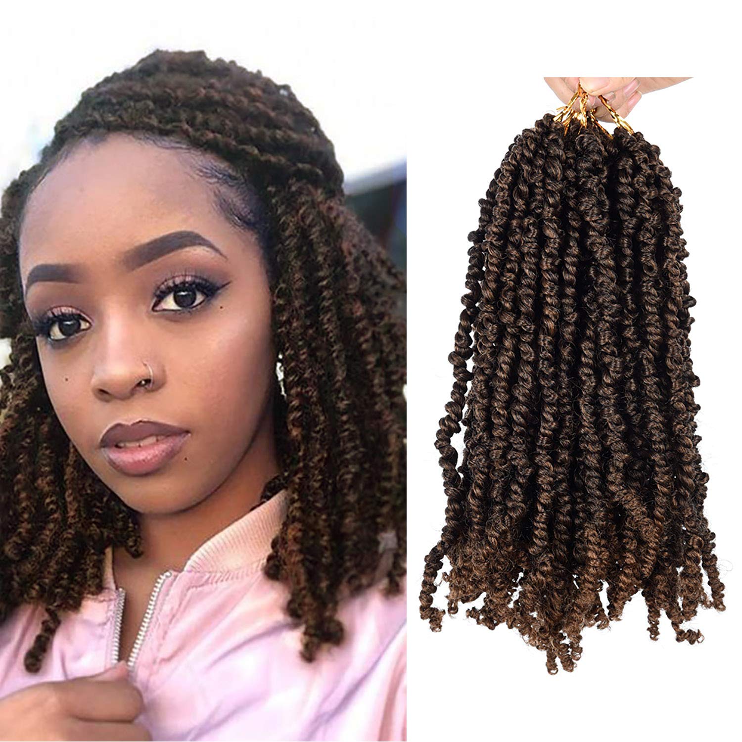 Amazon Com 12 Inch Passion Twists Braids Synthetic Crochet Hair