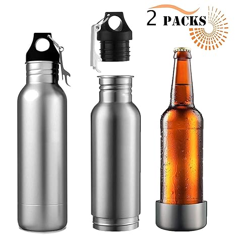 thermos beer bottle insulator