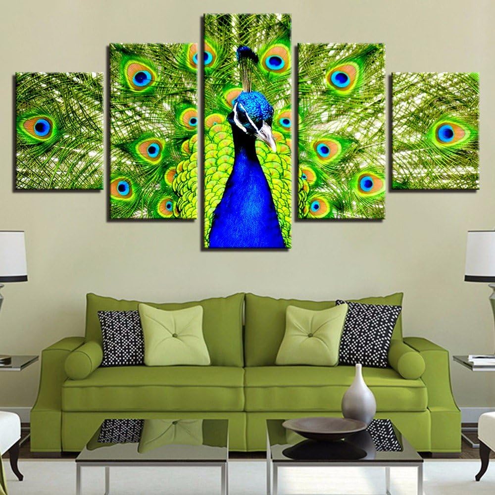Include Frame Large Canvas Wall Art Painting 5 Pcs Printed Canves Picture For Bedroom Living Room Home Decoration,Size 1