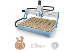 Genmitsu CNC Machine PROVerXL 6050 Plus for Metal Wood Acrylic MDF Carving, GRBL Control, 3 Axis Milling CNC Router Machine, 