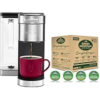 Keurig K-Supreme Plus Coffee Maker with Green Mountain Coffee Roasters Single Origin Collection Variety Pack, 40 Count