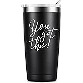 You Got This Tumbler - New Job - Promotion for Coworker - Going Away Gift - Divorce Gift - Inspirational Motivational Get Well Soon Gifts for Men Women, 20 Oz Tumbler
