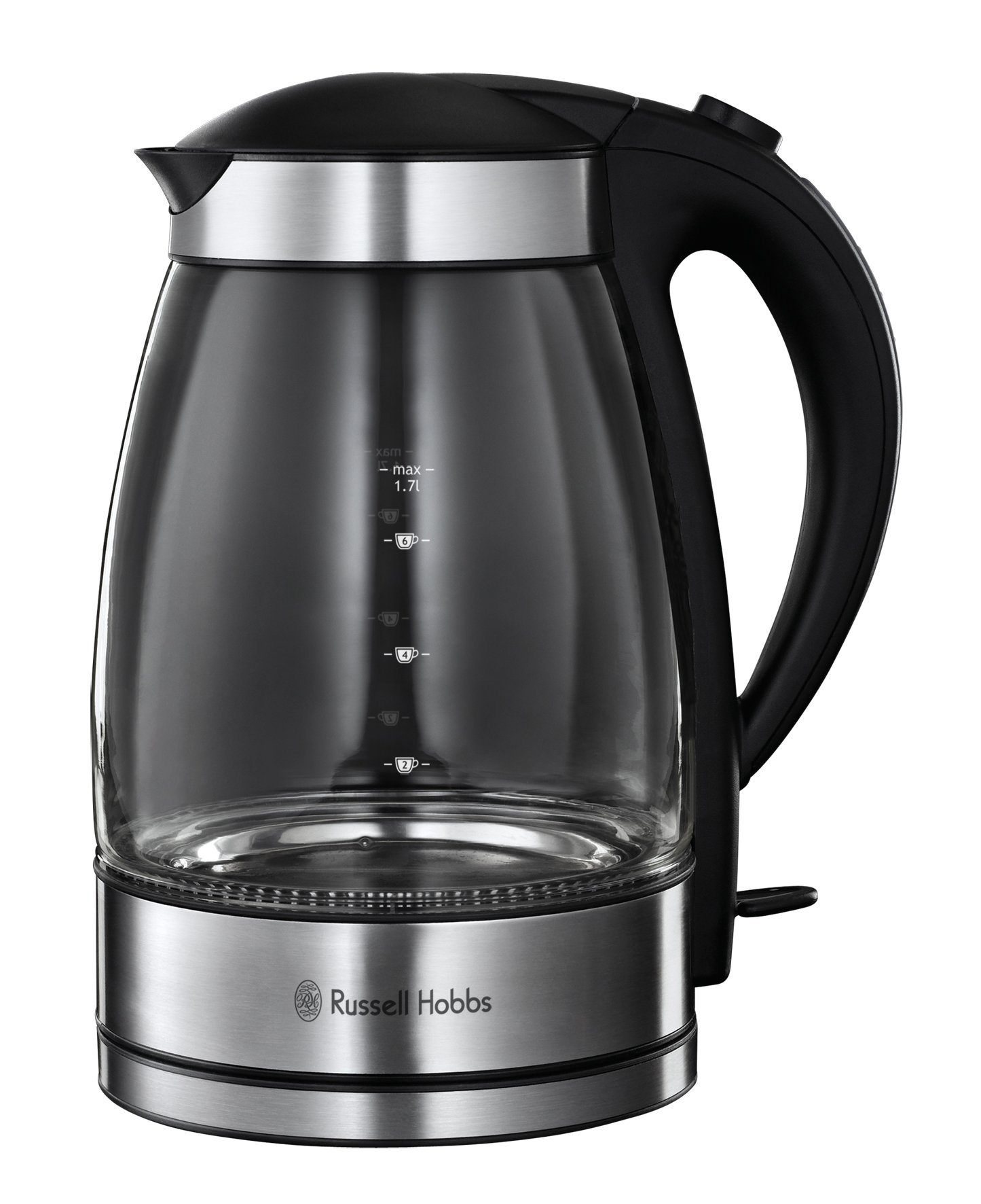Russell Hobbs 1508210 Illuminating Glass Kettle Clear Buy Online