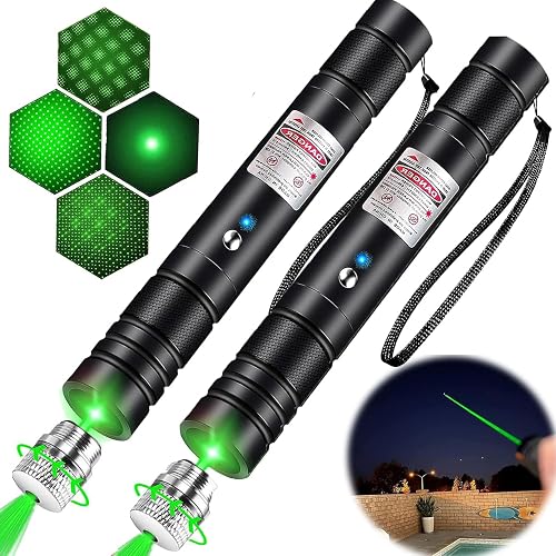 IVVTRYI 2 Pack Green Laser Pointer for TV, LED, and LCD Screen ...