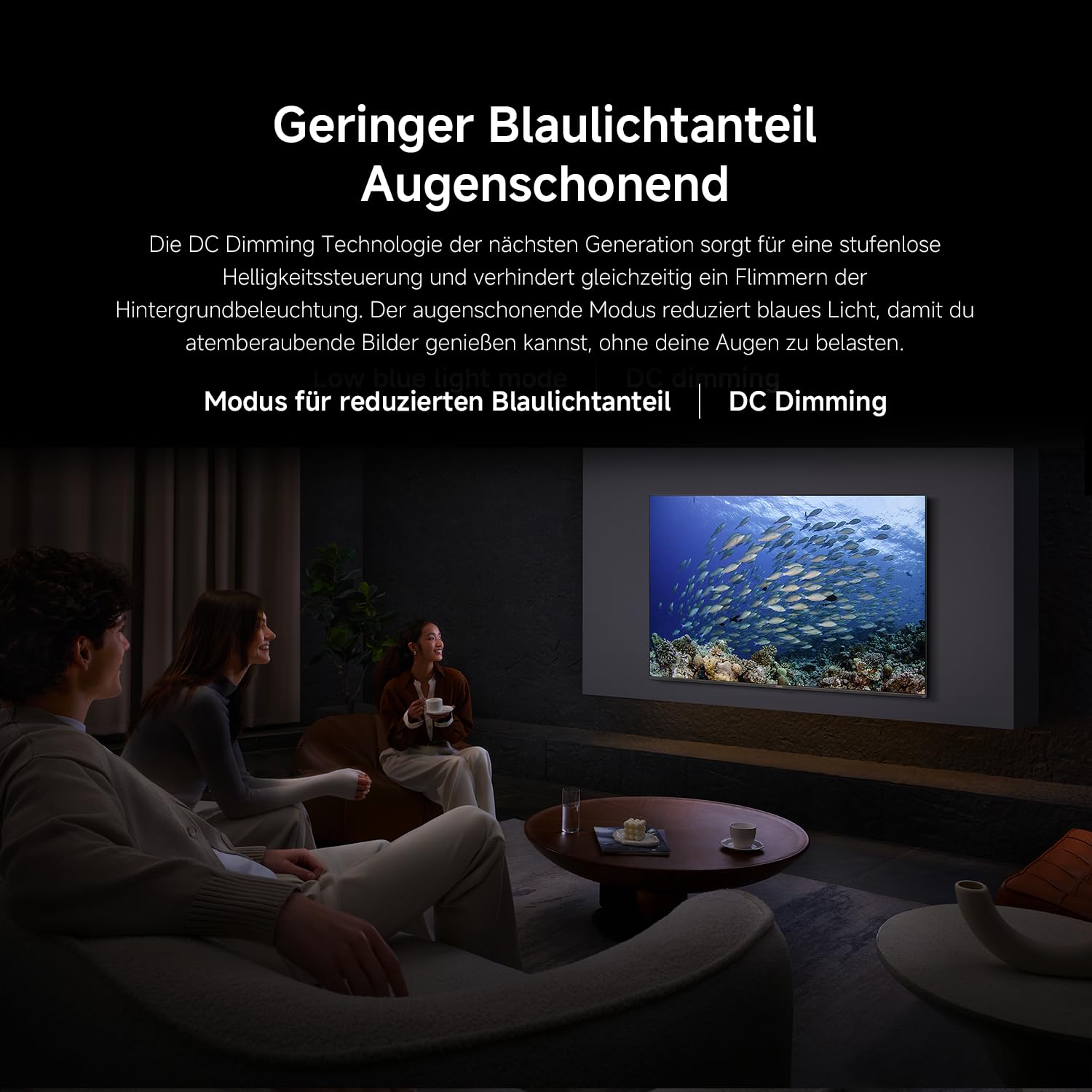 Xiaomi TV F Pro 65(165 cm), 4K UHD QLED, Smart TV, Fire OS8, Triple Tuner DVB-C/S/S2/T/T2,HDR10+,60Hz mit 120Hz Game Boost Mode, MEMC,Sprachsteuerung mit Alexa,2GB+32GB,Kompatibel mit Apple AirPlay 6
