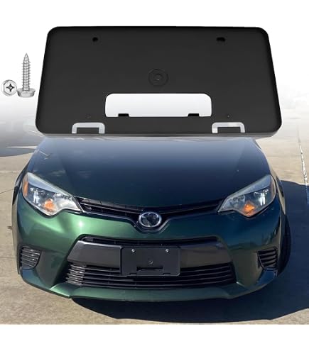 Amazon.com: Vantage Auto Parts - Front License Plate Bracket