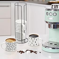 TOPZEA Set of 4 Stackable Coffee Mugs with