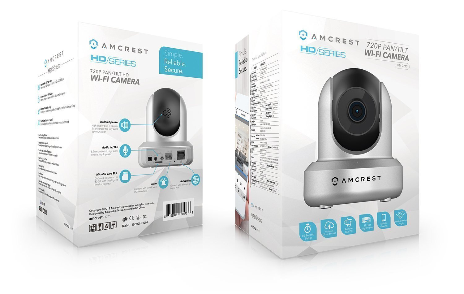 Amcrest 720P Wireless IP Camera WiFi Security Surveillance Camera