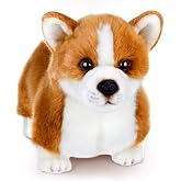 Bearington Queenie Corgi Plush Stuffed Animal Puppy Dog, 13 inch