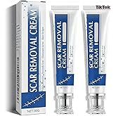 Scar Cream,Silicone Scar Gel,Scar Removal Cream,Scar Silicone Gel,Scar Gel,Scar Cream for Surgical Scars and Keloid Bump (2pcs)
