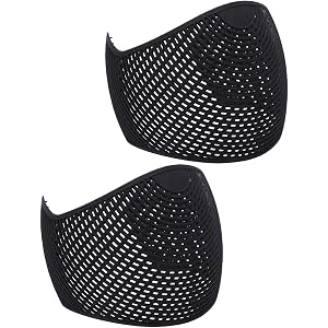 2PCS Hijab Hair Grip Band, Non Slip Elastic Headband Lightweight Base Layer Scarf Grip for Sports Workout (Black)