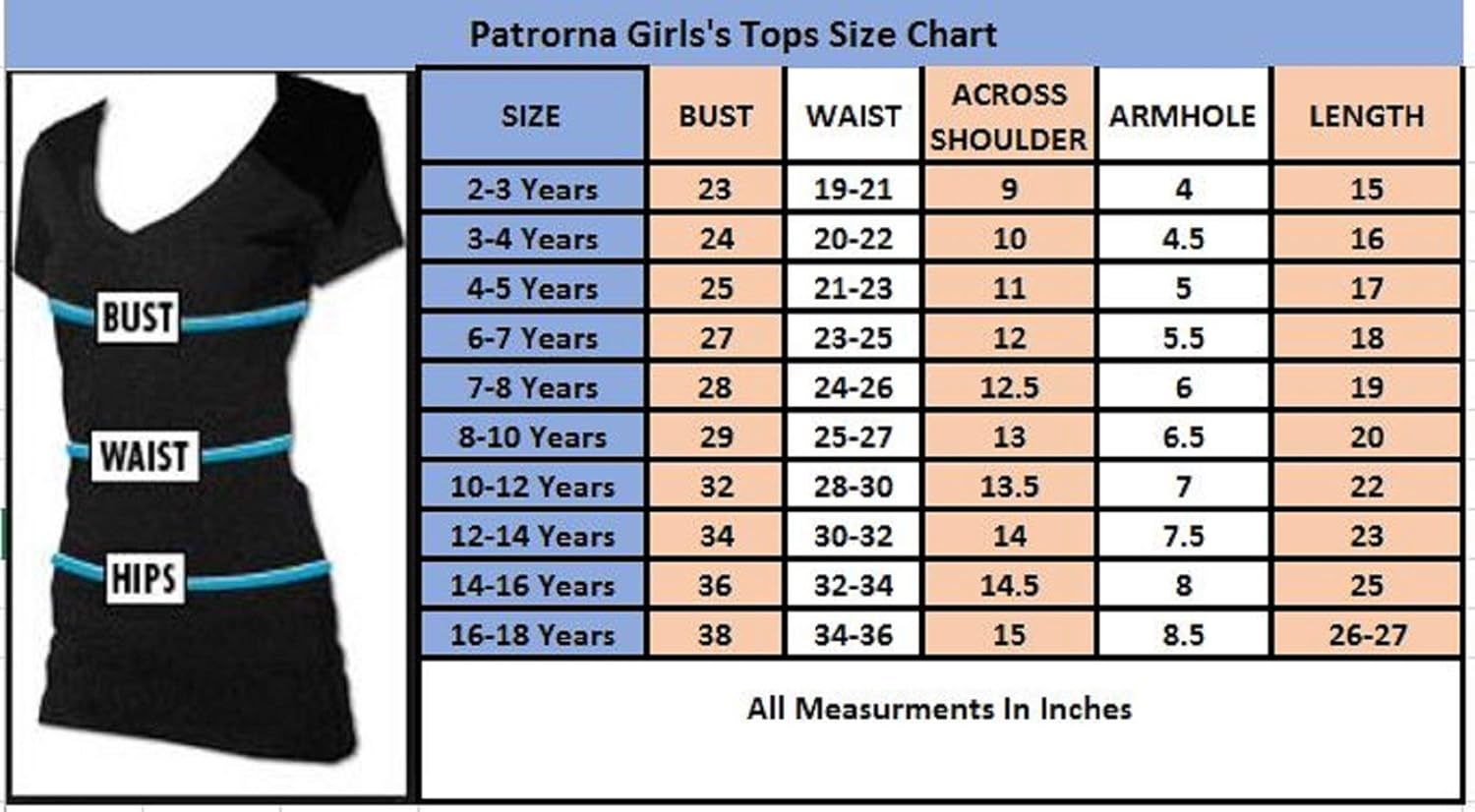 patrorna blended girl's full sleeve a-line tunic tops in multi-colour (lg6s053mc)