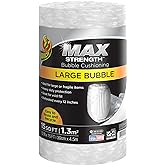 Duck Brand Bubble Wrap Protective Packaging, Large Bubbles, 12 Inches x 15 Feet, Single Roll (1304499)