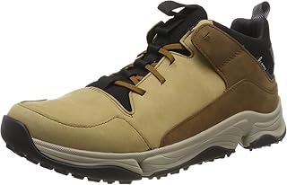 Clarks Herren Tri Path Mid Hohe Sneaker, Braun (Tan Combi Tan Combi), 44 EU