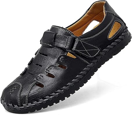 Mens closed toe beach shoes Clearance