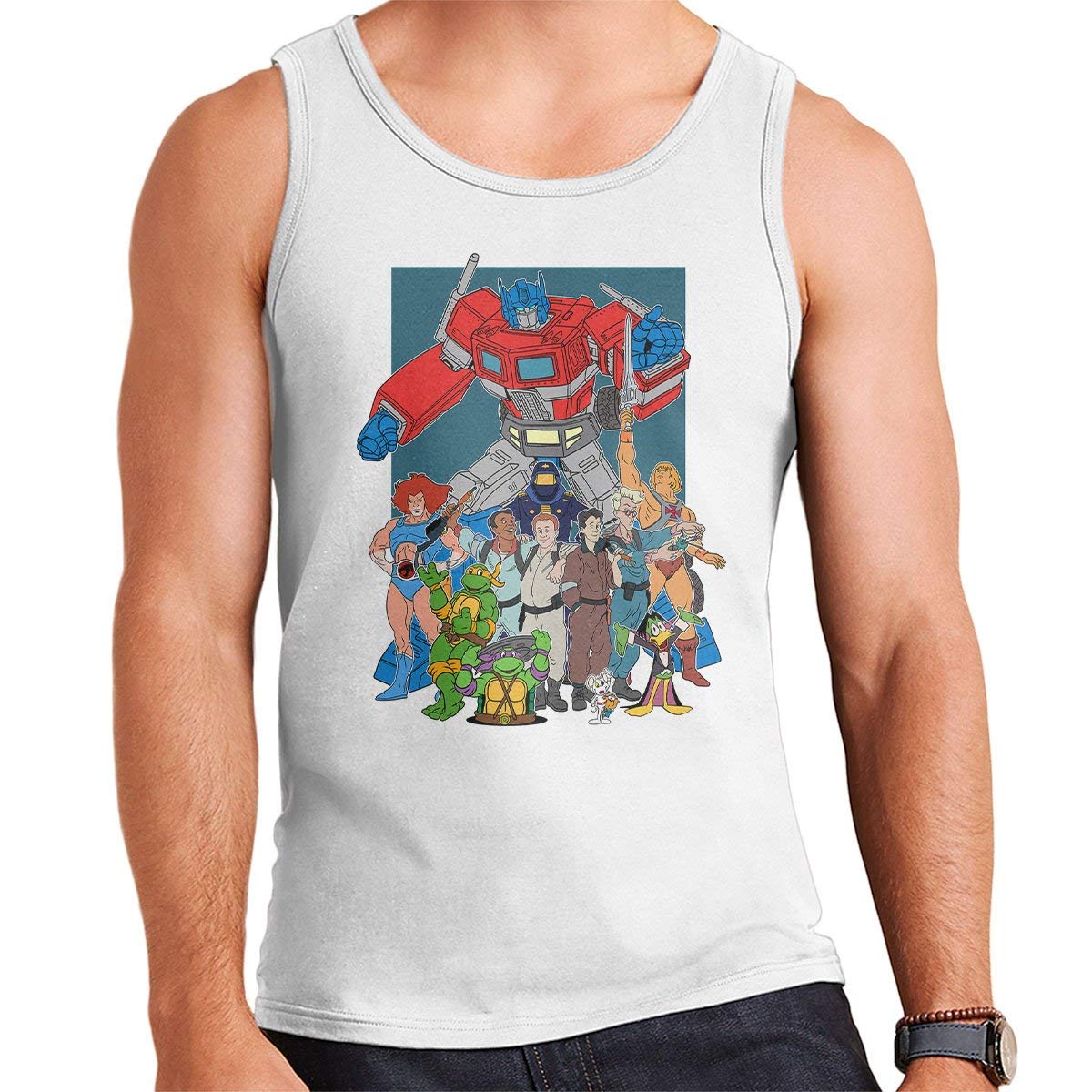 CHAOSHJU 80s Cartoon Heroes Optimus Prime Ghostbusters ...