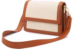 Telena Crossbody Bags for Women Vegan Leather Purses for Women Crossbody Handbag Purse with Adjustable Strap