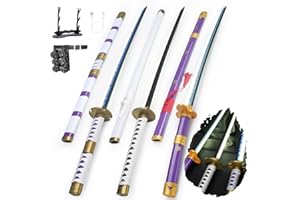 Zisu Light Up Sword - 40-Inch Light Saber Sword with Rechargeable Battery - Full Kit with Display Stand and Belt