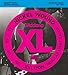 D'Addario Electric Bass Guitar Strings, XL Nickel, EXL170M, Regular Light Gauge 45-100, Medium Scale, 4-String Set, Pack of 1