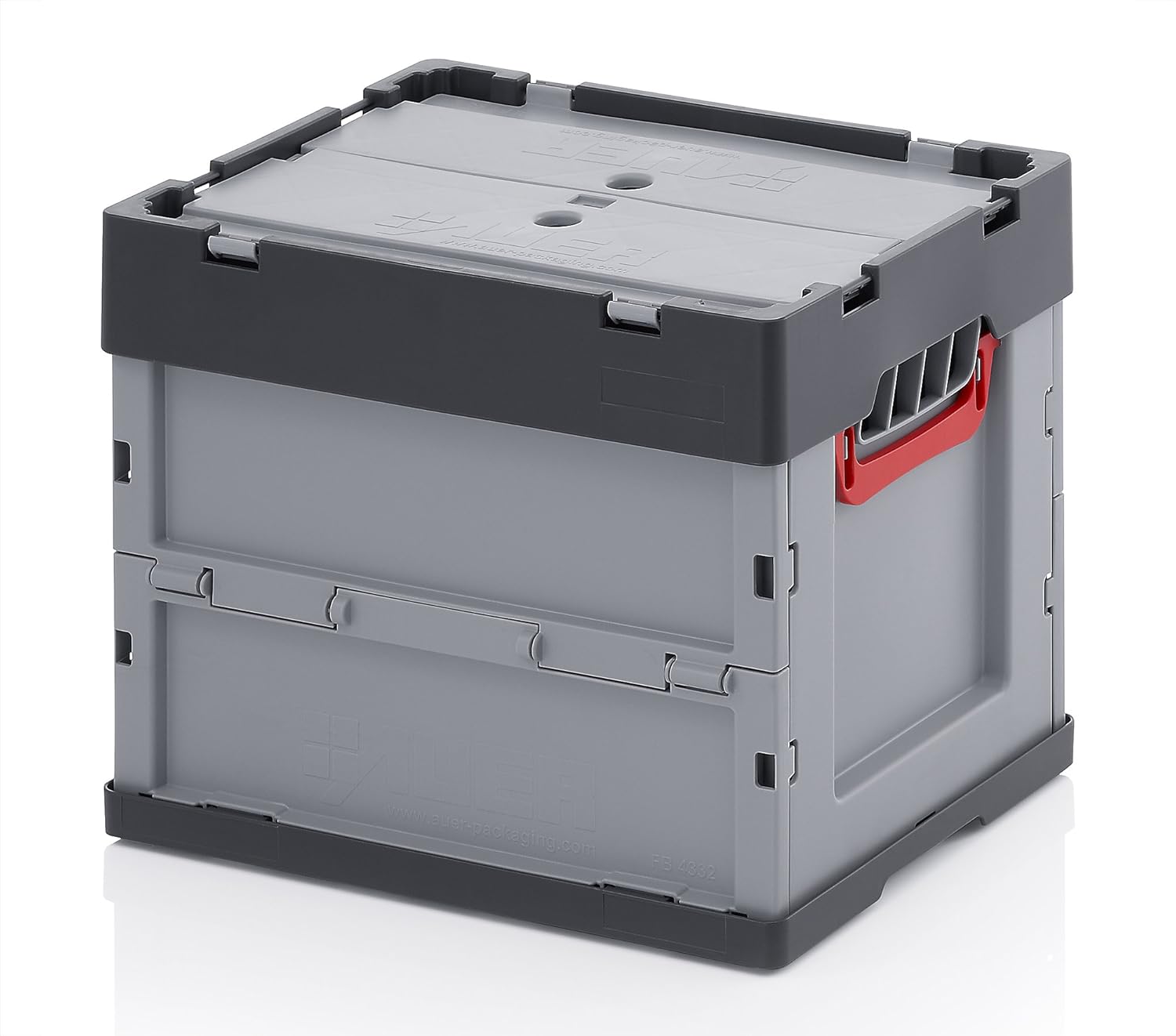 Profi-Faltbox mit Deckel 2er Set Auer Faltbox, FBB 43/32, 40x30x32 cm