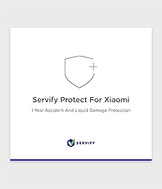 Servify Protect - 1 Year Accident and Liquid Damage Plan for Xiaomi Devices Between Rs. 5999 to Rs. 8000